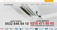 Desktop Screenshot of onlineklimaservisi.com